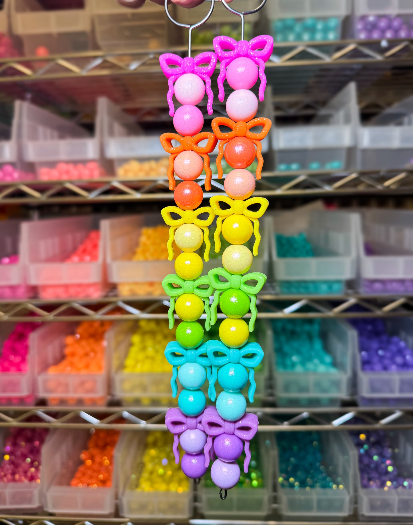 EXCLUSIVE Coquette Bow Silicone Focal Beads (2 per pack)