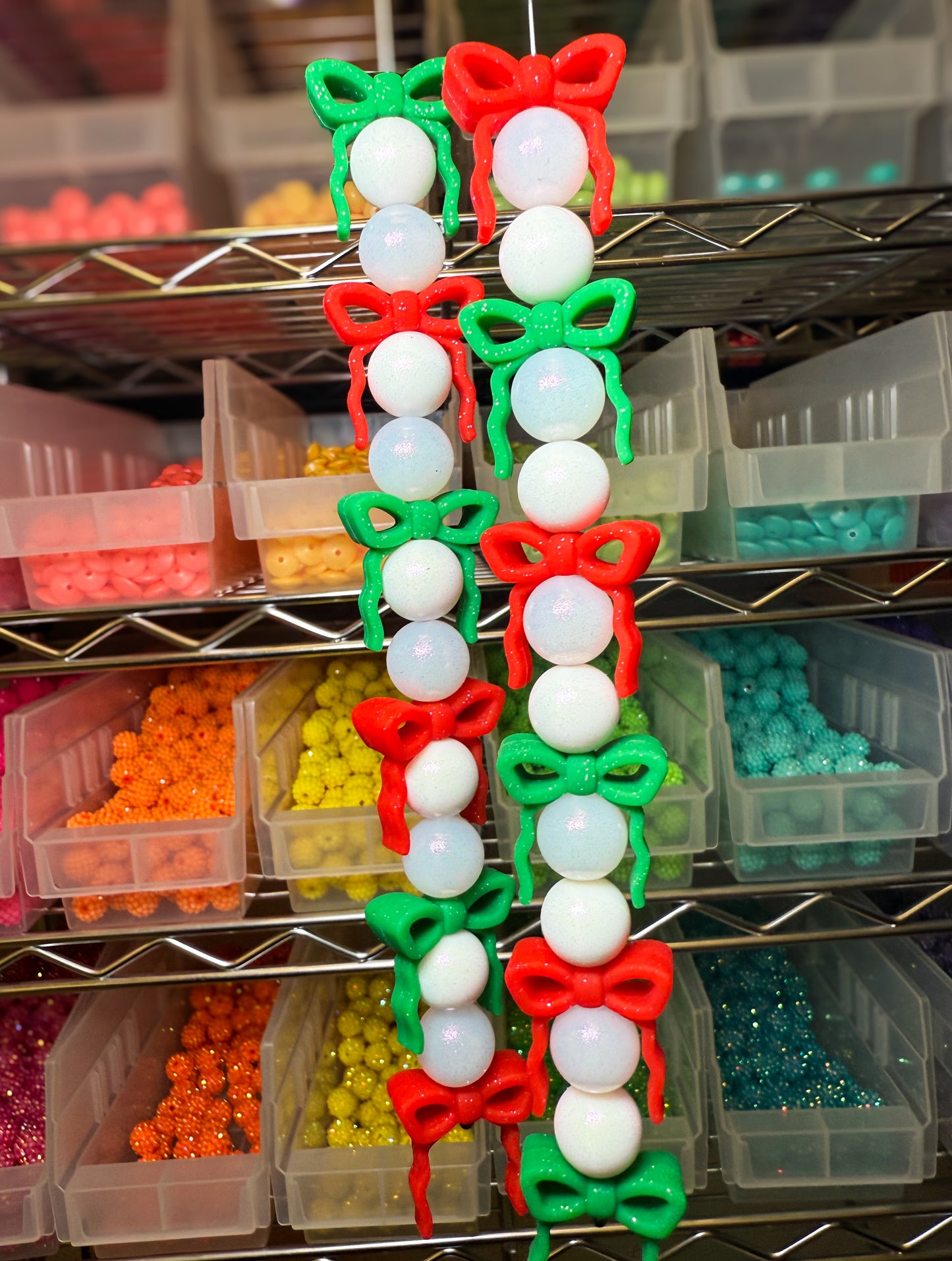 EXCLUSIVE Coquette Bow Silicone Focal Beads (2 per pack)
