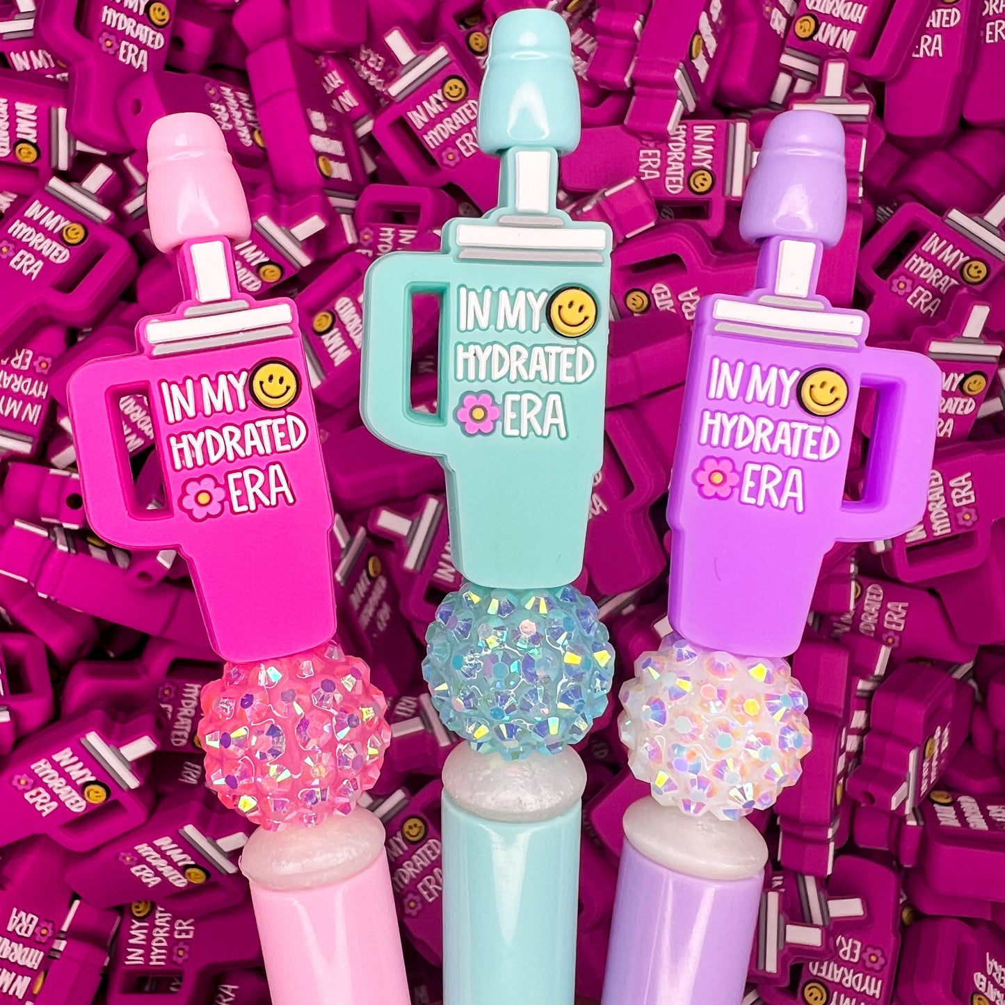 In My Hydrated Era Cup Silicone Focal Bead (pack of 2)