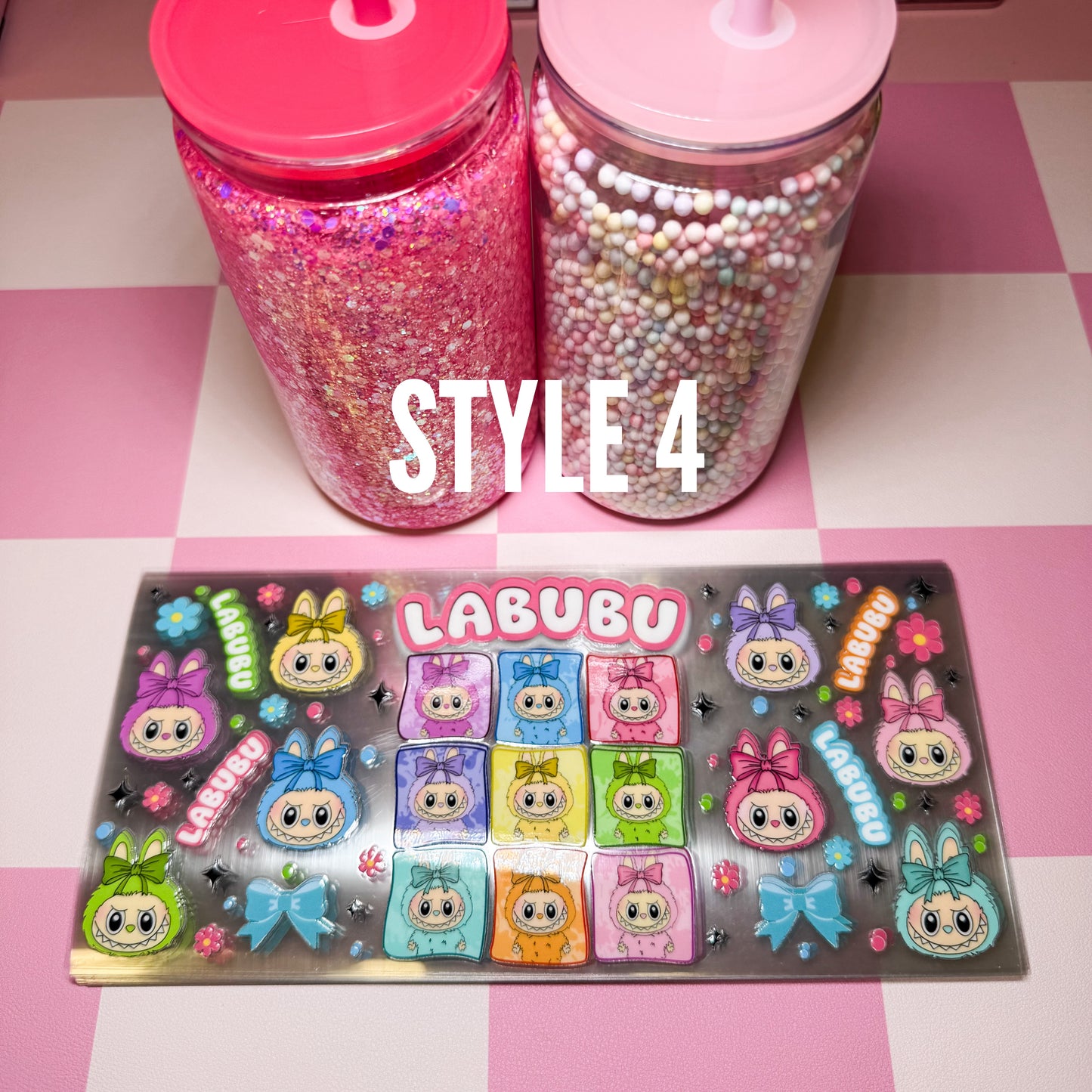 Bubu Monster 16oz Cup Decal (1pc)