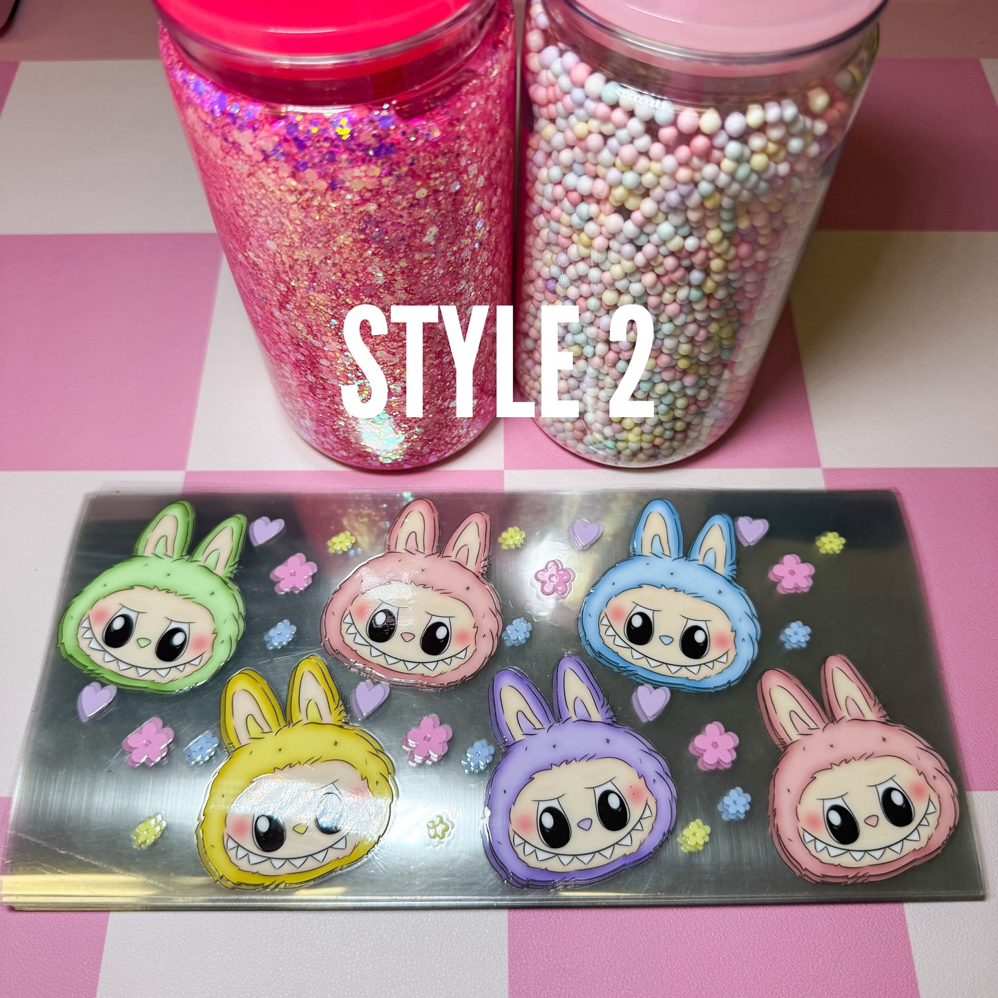 Bubu Monster 16oz Cup Decal (1pc)
