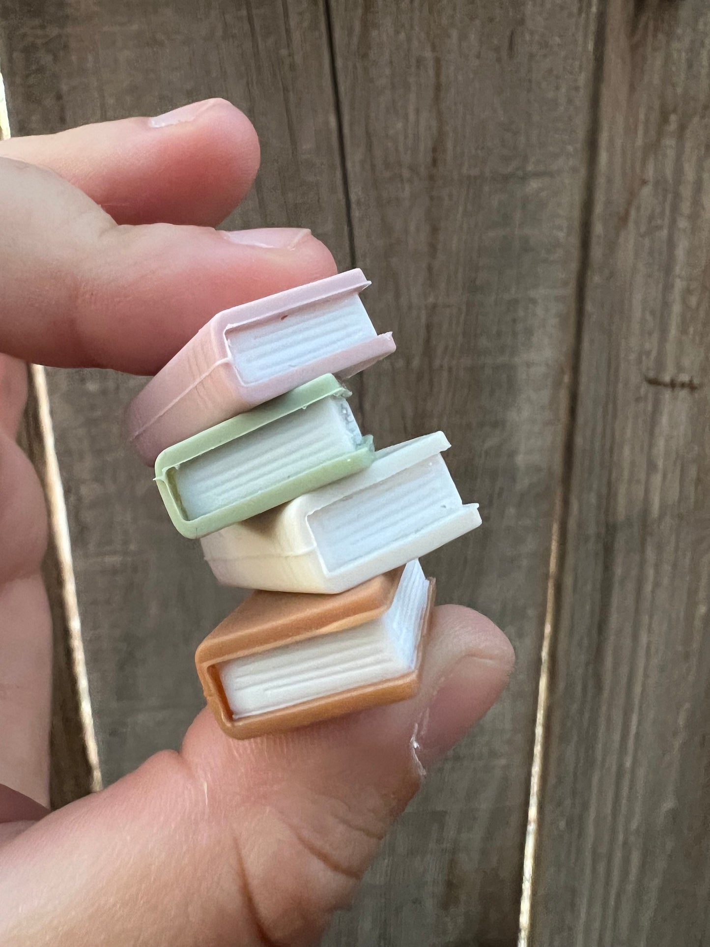 Book Silicone Focal Bead (pack of 1)