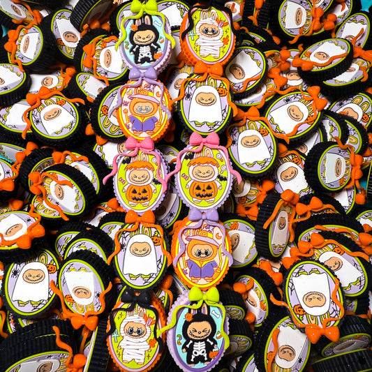 EXCLUSIVE BUBU Monster Picture Frame Silicone Focal Bead (2 pcs)