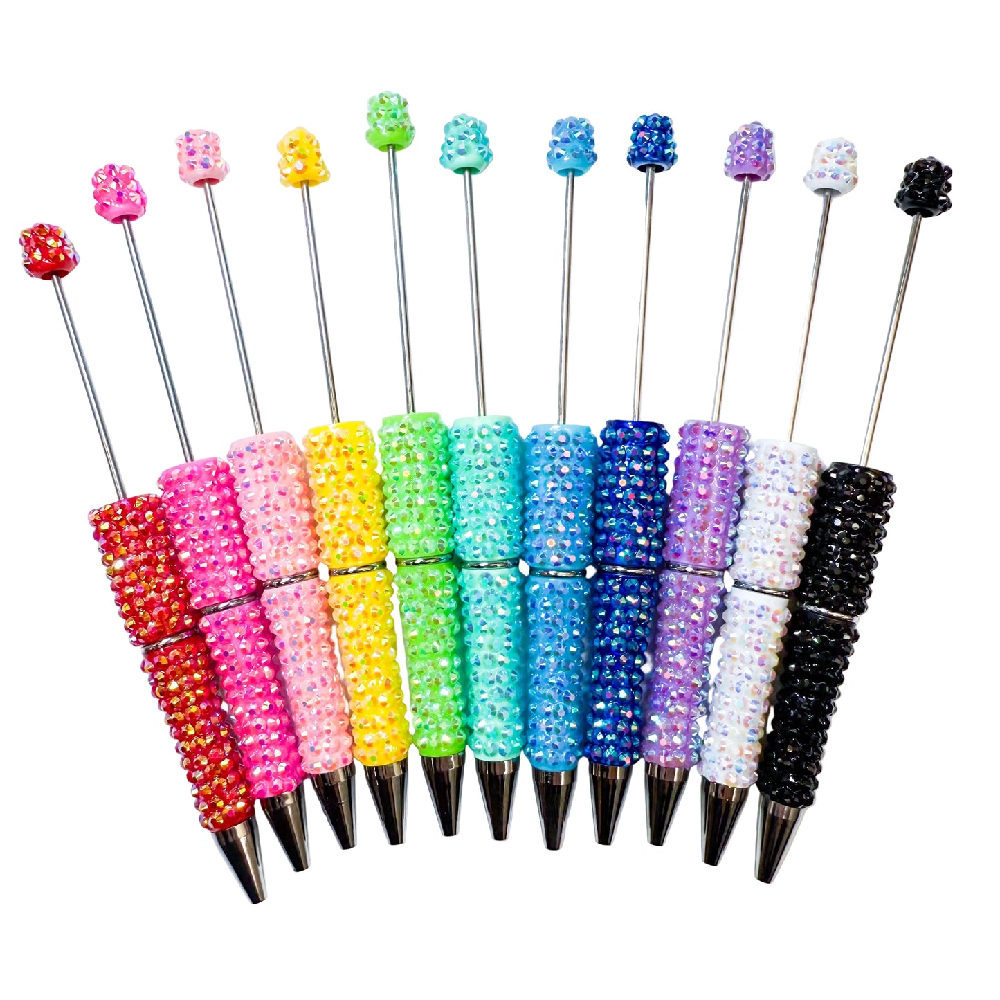 Fancy Rhinestone Beadable Pens (1pc)