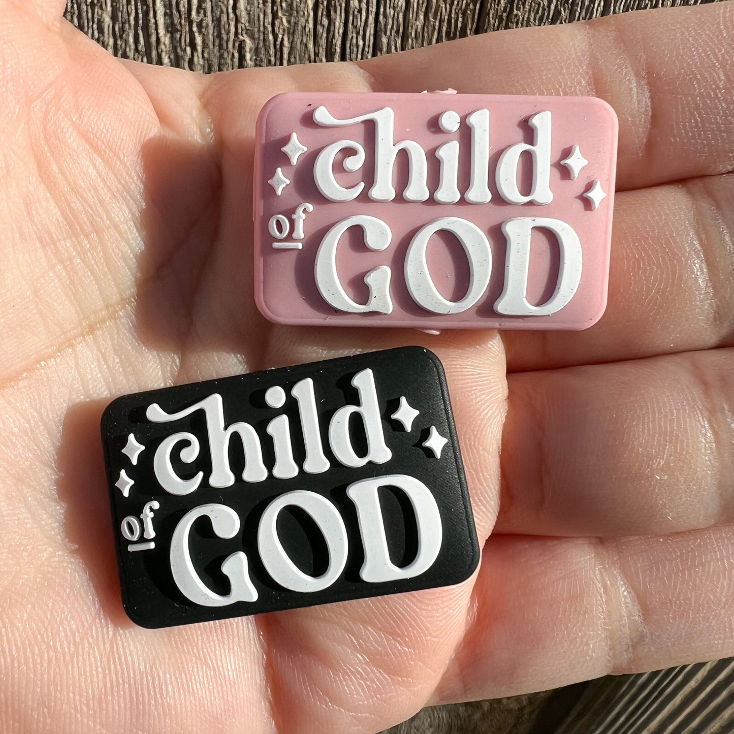 Child of God Silicone Focal Bead (pack of 2)