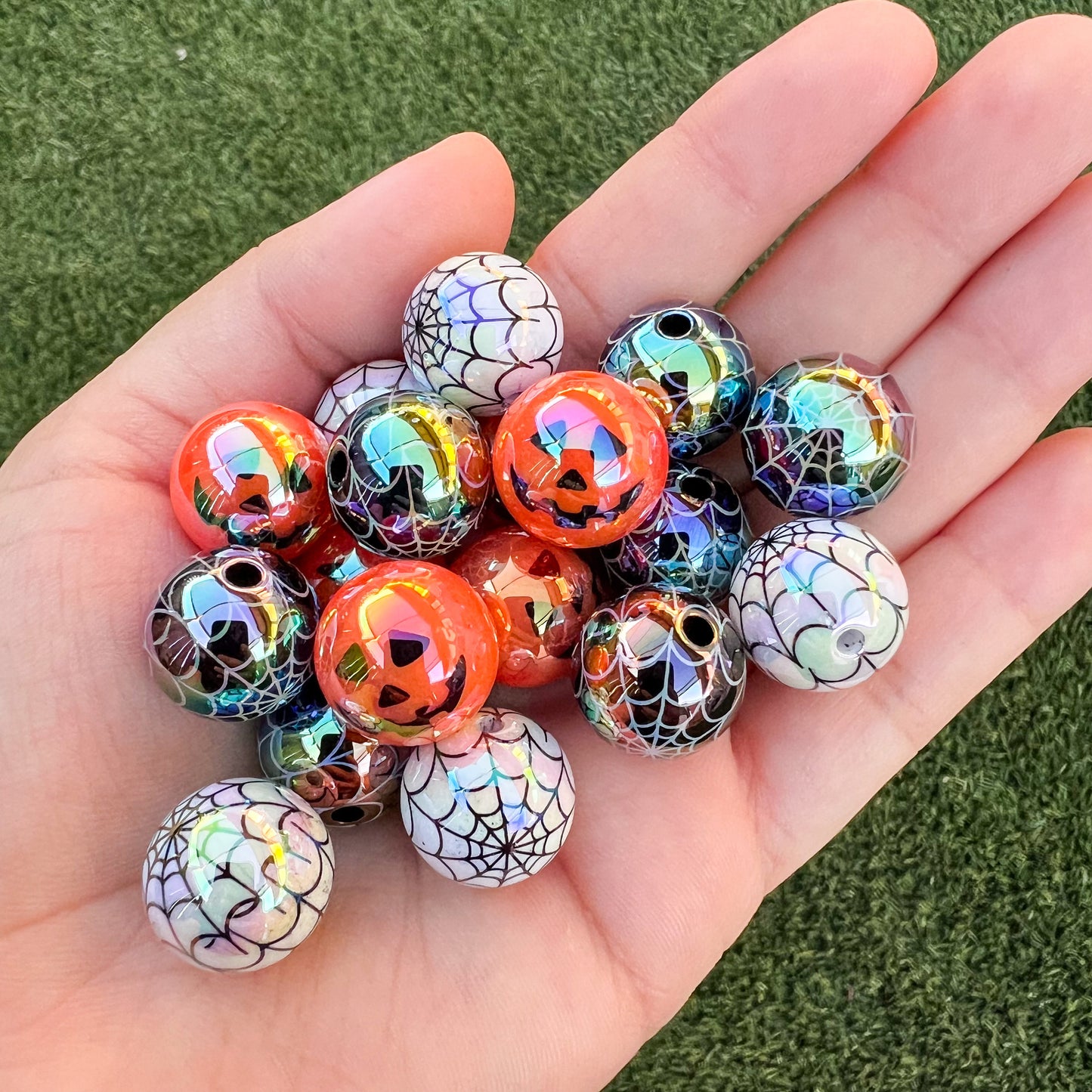 16mm Halloween Acrylic Bead Mix (pack of 30)